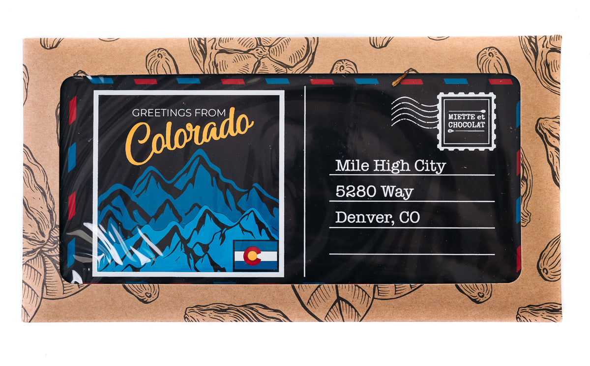 Colorado Postcard Chocolate Bar